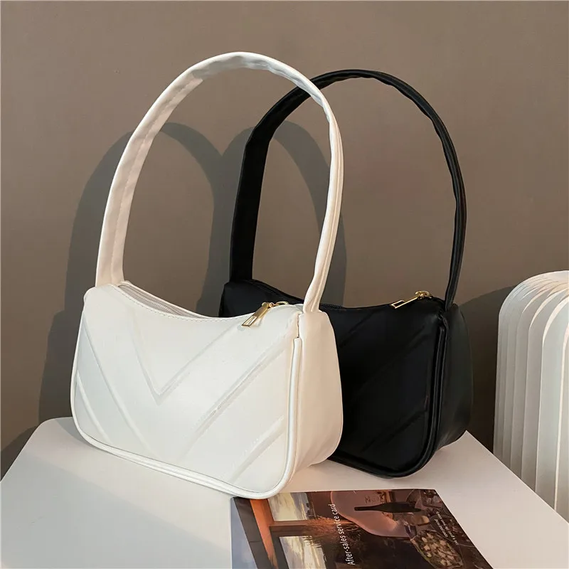 

2023 Ins High Quality Fashion Shoulder Bags for Women PU Leather Diamond Female Designer Chic Trendy Casual Handbag Lattice Bag