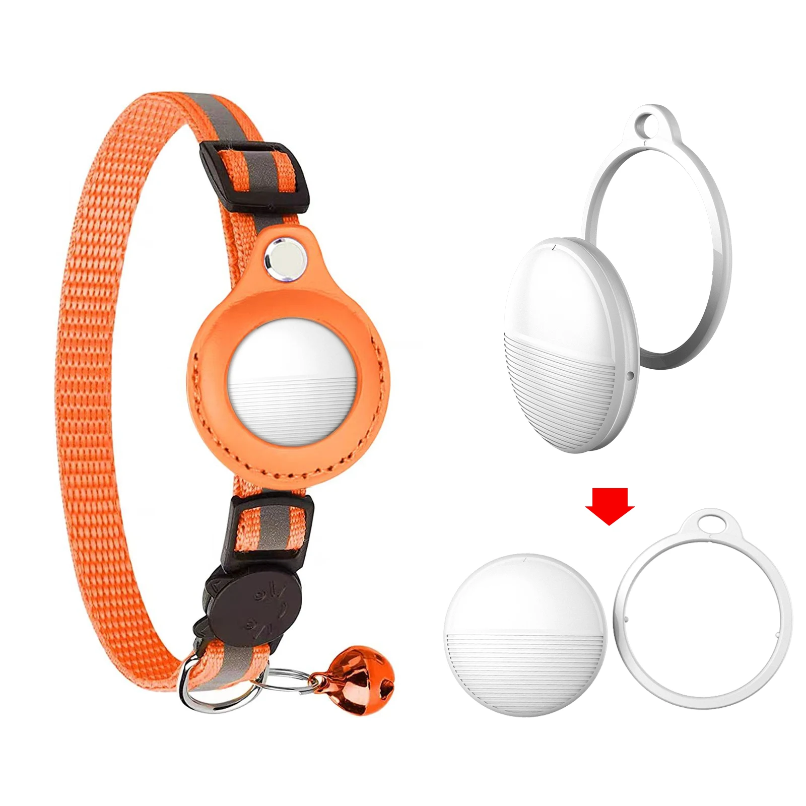 Мини GPS-трекер легкий и портативный с одним нажатием для отслеживания потери