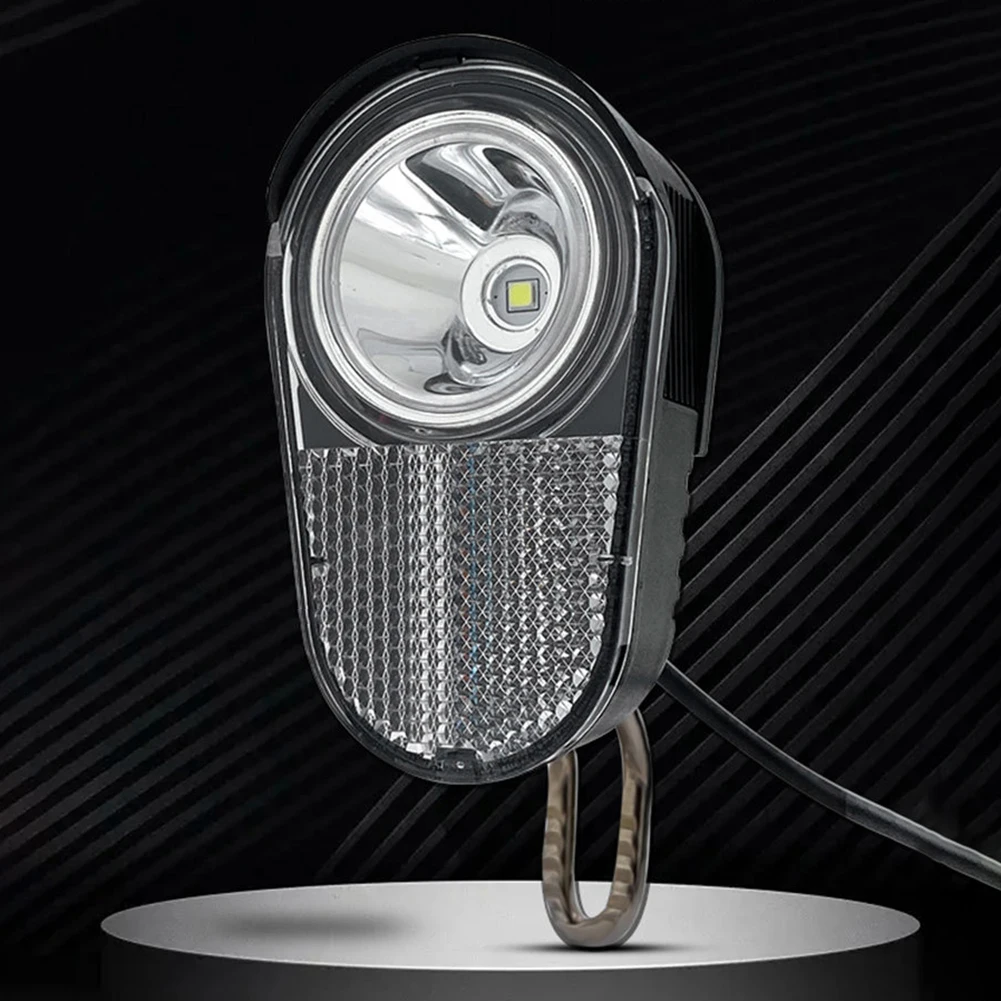 

Headlight Bicycle Headlight 36-48V 3W 5x8x3cm ABS Plastic Accessories Rainproof Three Core Wire Electric Bicycle