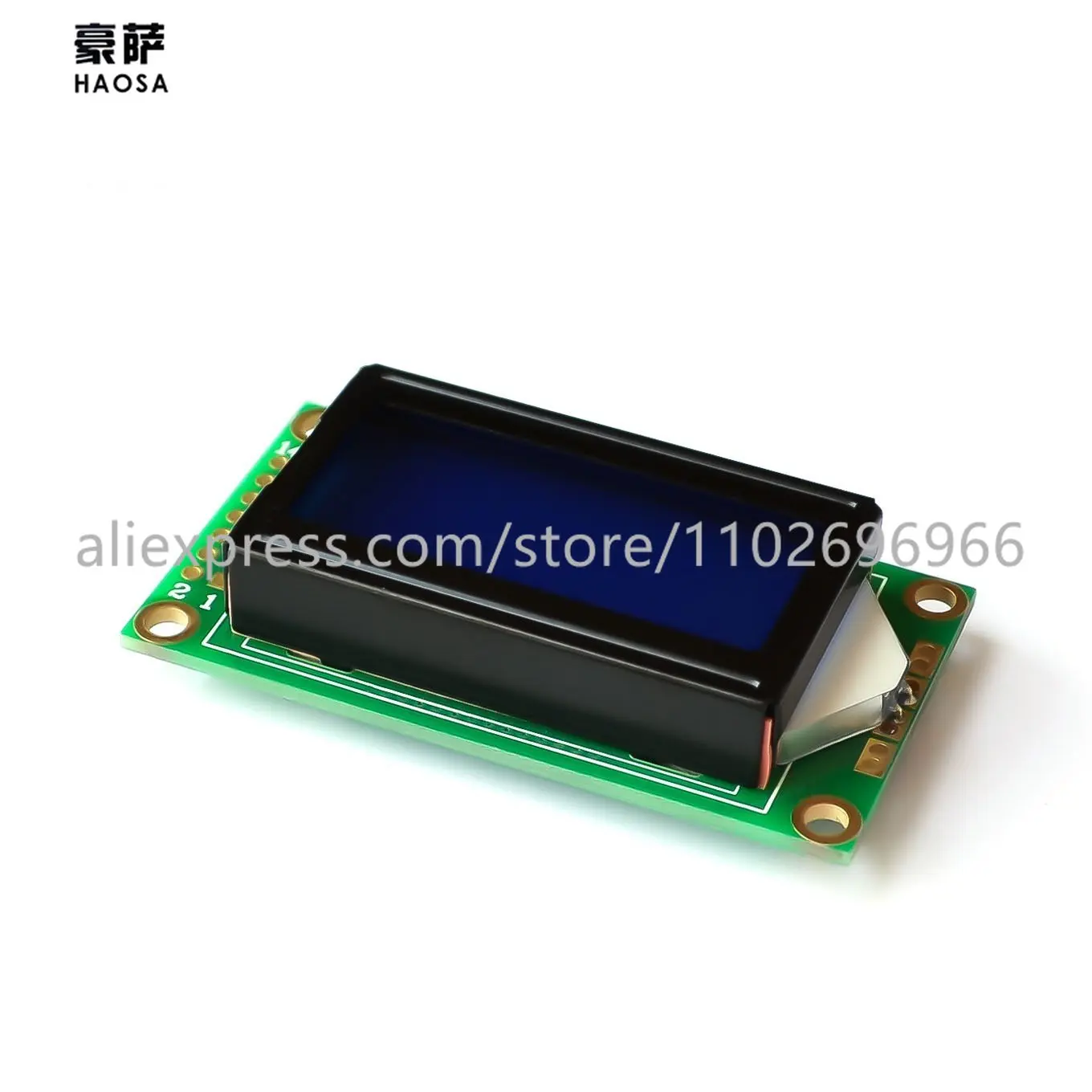 

1pcs Hot Sale 8 x 2 LCD Module 0802 Character Display Screen blue or green