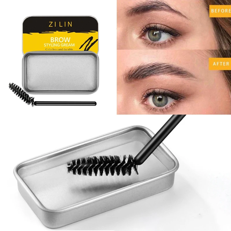 Мыло для бровей водостойкий стойкий 3D-эффект перьевой прозрачный дикий макияж