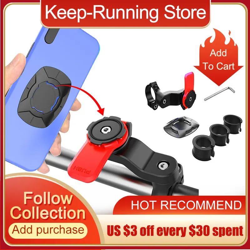 

Motorcycle Phone Holder Support Telephone Moto Bike Scooter Phone Bracket Holder Adjustable Bicycle Handlebar Stem Support Rack