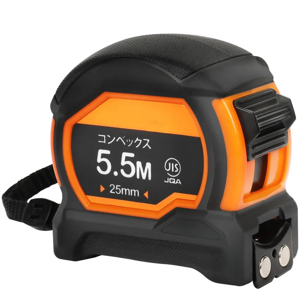 

Tape Measure 5.5m Steel Rule Measuring Wood Working Tool Waterproof Retractable Tape Measures Self-Locking Tape Measuring