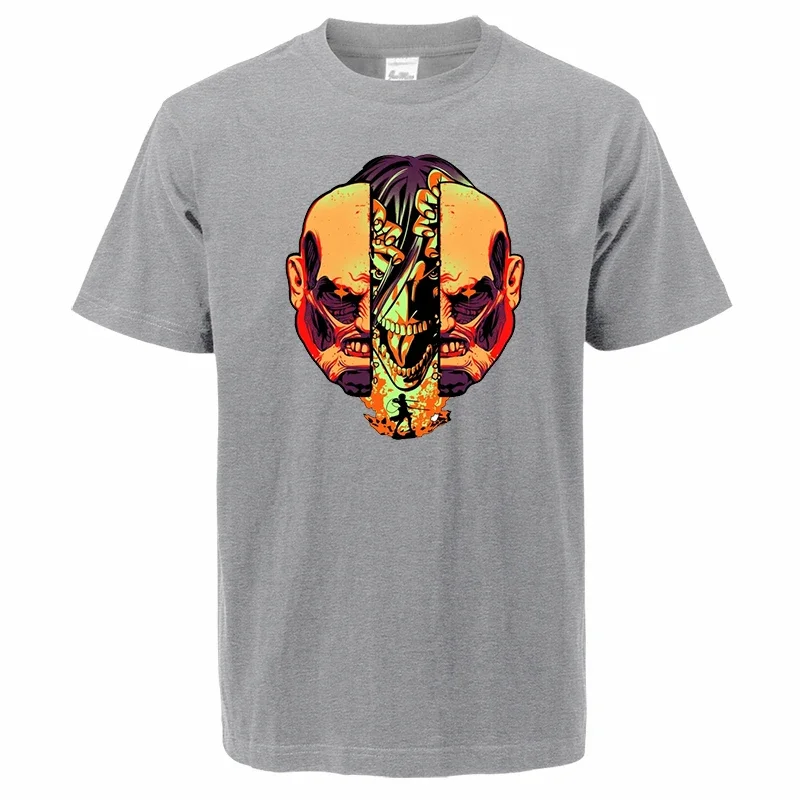 Attack On Titan 2024 летняя мужская футболка большого размера футболки с принтом в стиле