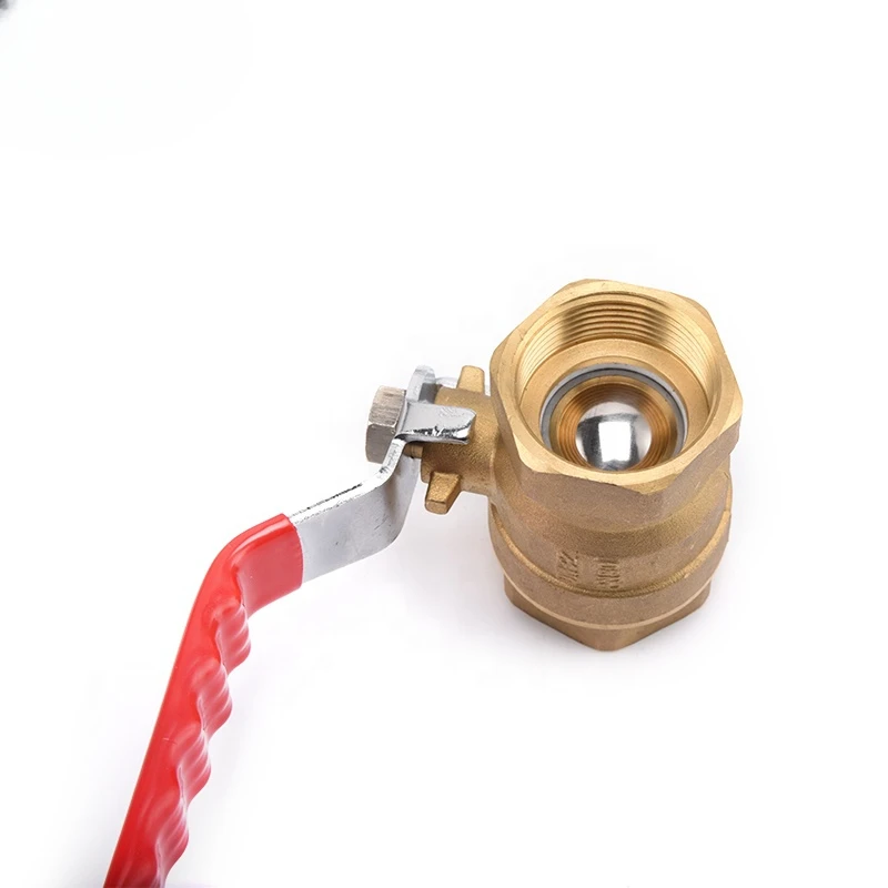 BT1005 Бестселлер латунного цвета латунный шаровой кран Dn40 Dn50