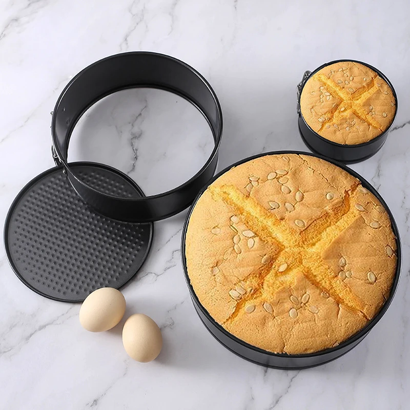 

В наличии множество размеров, круглая форма для торта с прямым дном, Круглый мусс Honeycom, форма для торта из углеродистой стали, посуда для вып...