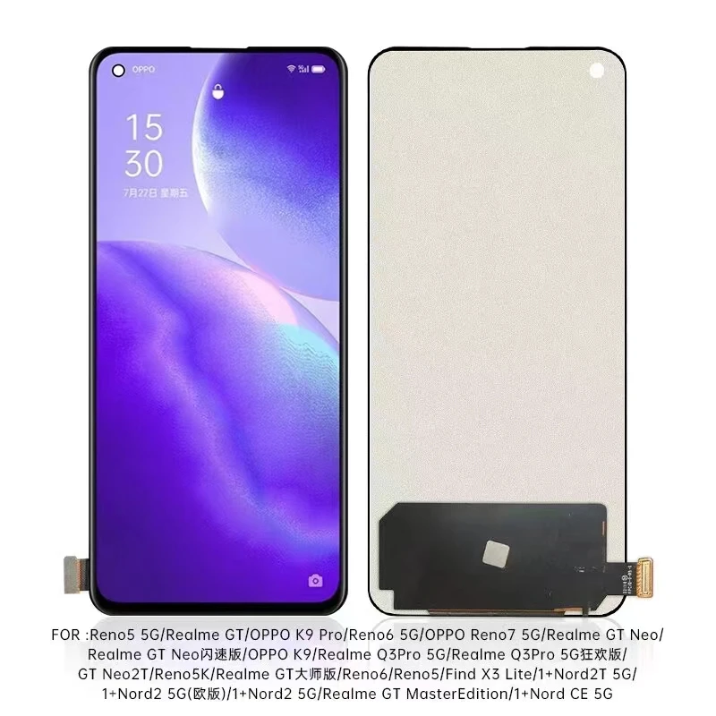 ЖК-экран AAA TFT для OPPO Reno5 4G / Reno5 5G / Reno5K 5G / Reno6 4G / Reno6 5G