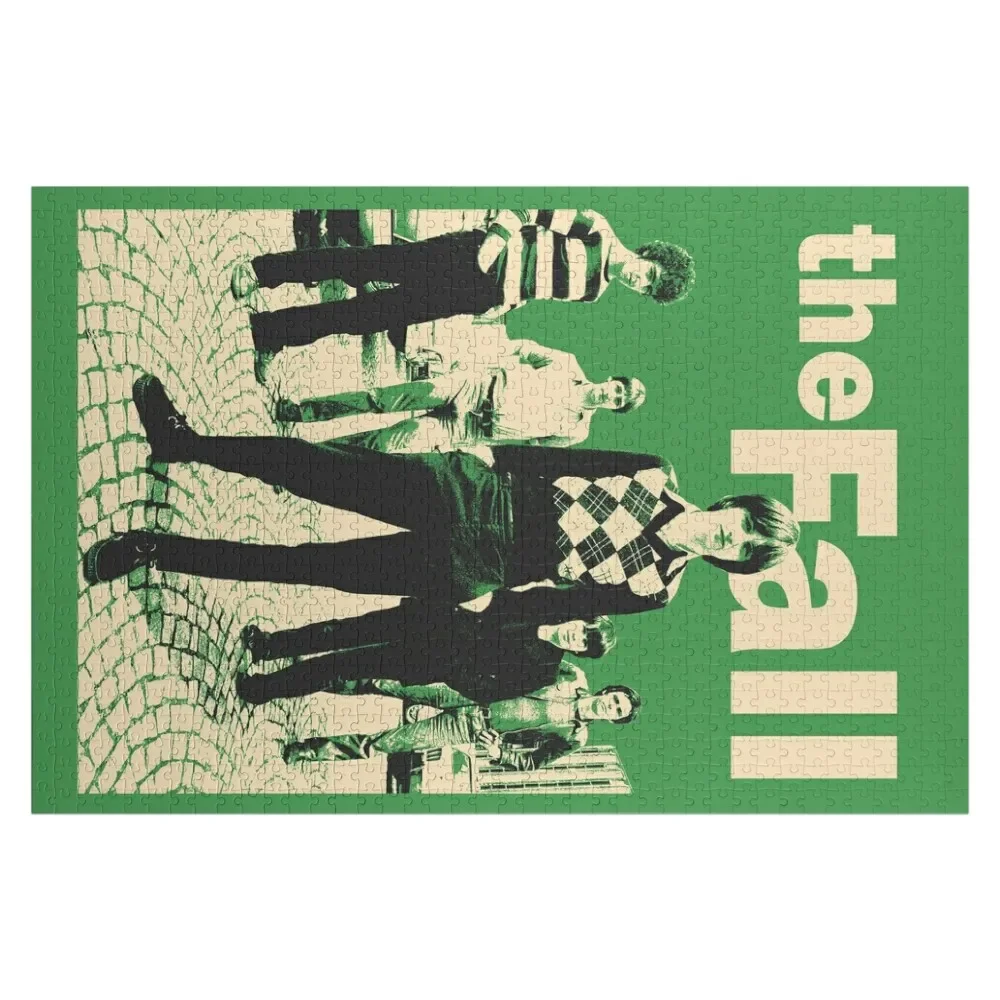 The Fall Jigsaw Puzzle Custom Wooden Name Child Toy Customizable Gift