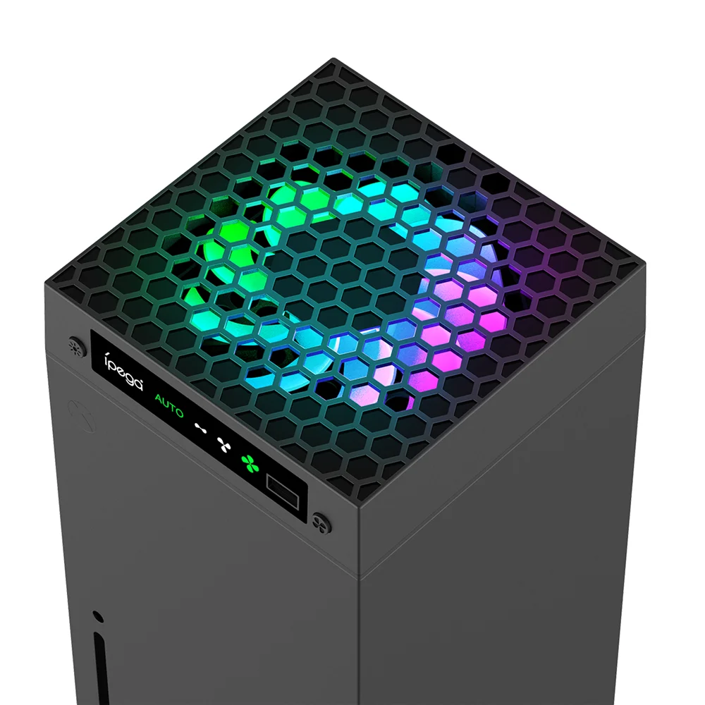 Охлаждающий вентилятор Ipega для консоли Xbox Series X интеллектуальный с датчиком
