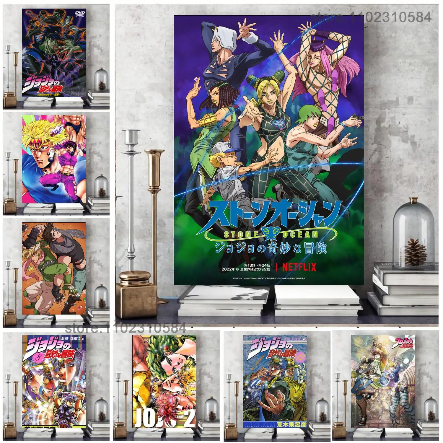 

battle tendency poster Wall Art Canvas Posters Decoration Art Poster Personalized Gift Modern Family bedroom Painting