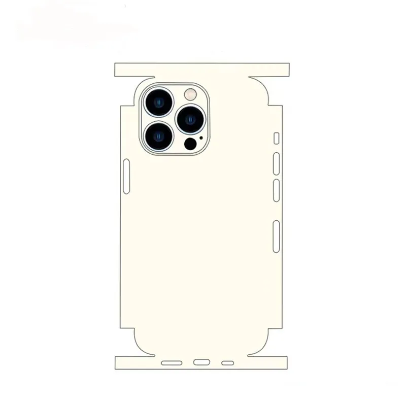 Простая цветная наклейка для iphone16 15 14 13 12pro max защитная пленка задней панели