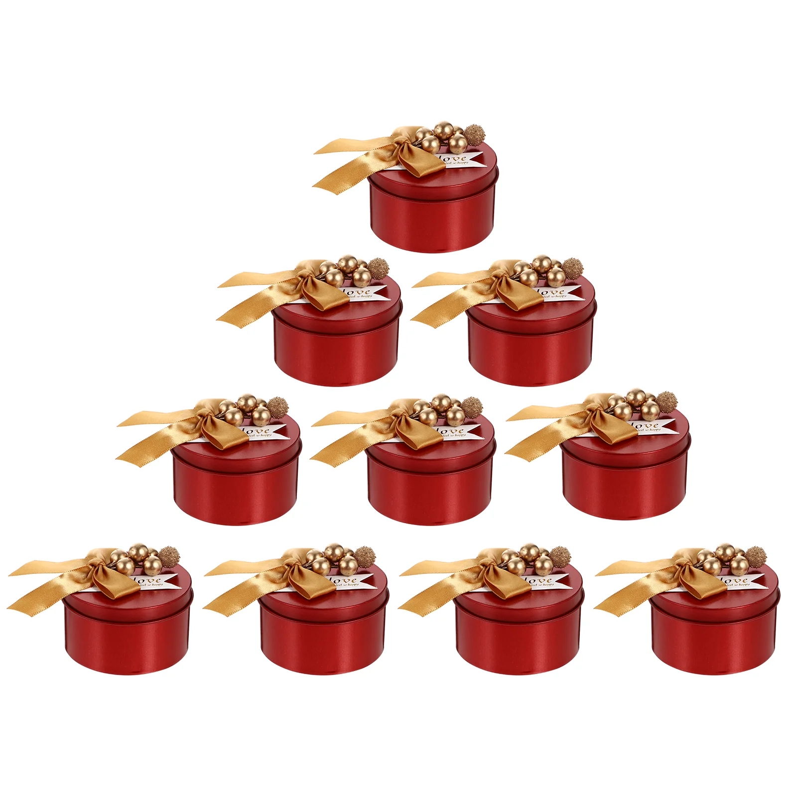 

Box Christmas Tin Candy Boxes Gift Cookie Tins Storage Wedding Metal Tinplatelids Tea Cake Jarsholder Canister