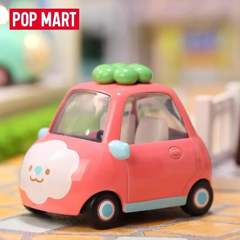 

Оригинальные игрушки, оригинальная серия частных автомобилей POP MART, модель подтверждено стиле, милая аниме-фигурка, Подарочная коробка сюрпризов
