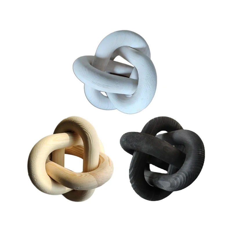 

Деревянная цепь, звено, рандомный узел, поставка для украшения сада, двора