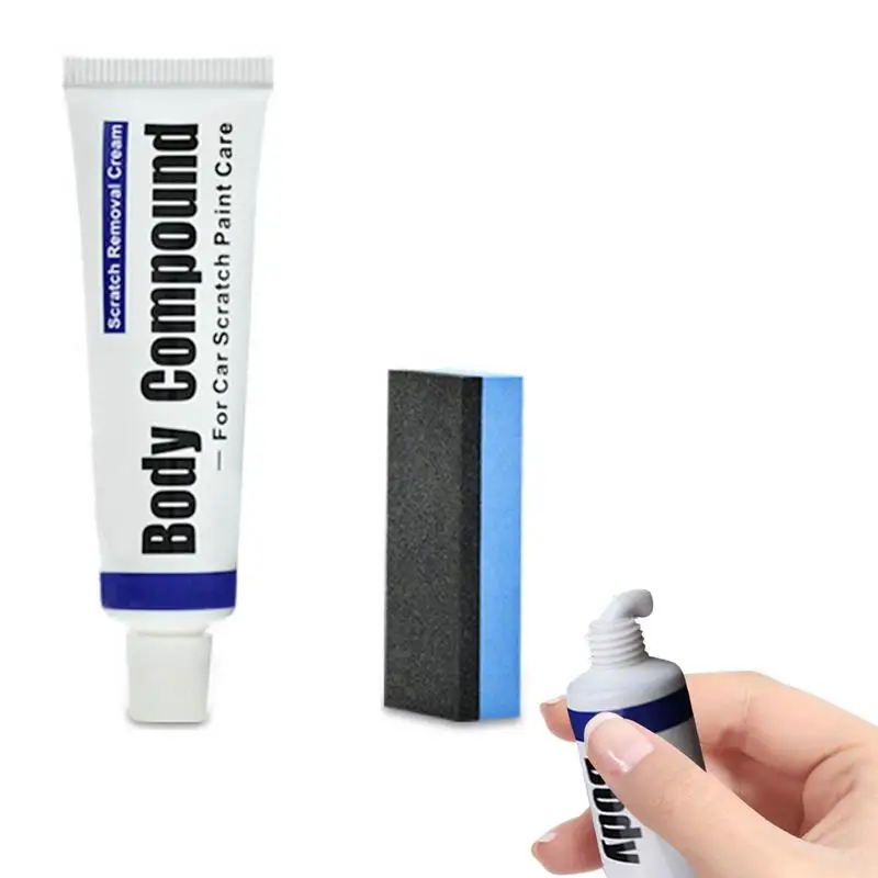 

Car Body Compound Scratch Remover Auto Body Compound Polishing Grinding Paste Paint Restorer Easily Repair Minor Paint Scratches