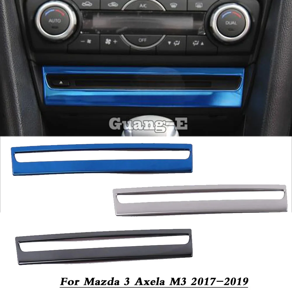 

For Mazda 3 Axela M3 2017 2018 2019 Car Cover Trim Control CD Frame Lamp Patch Decorative Socket Charge Lighter