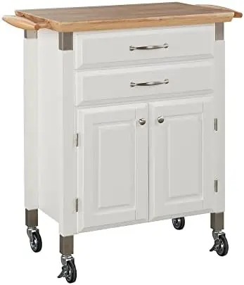 

Madison White Prep & Serve Cart, Off White