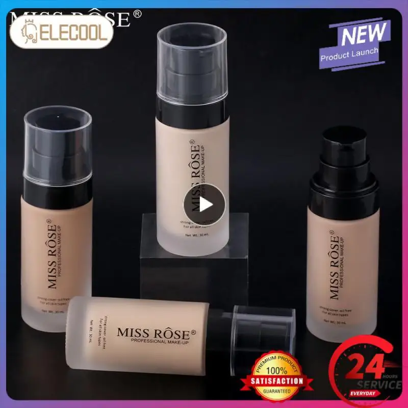 

Liquid Foundation Full Cover Waterproof Oil-control Easy To Wear Soft Face Makeup Professional Concealing Cosmetics Maquiagem
