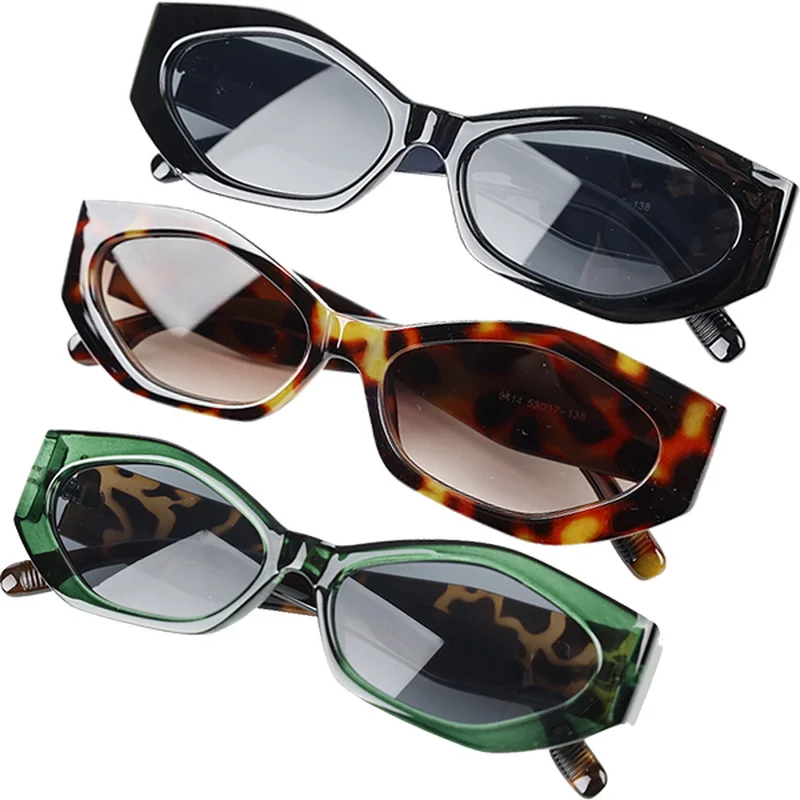 

Small Rectangle Sunglasses Sunshade Designer Retro Glasses for Women Men Hip Hop Matching Steampunk Fashion Sun Glasses UV400