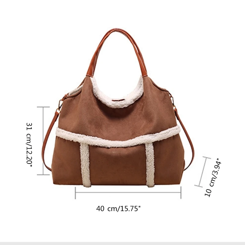 E74B зимняя сумка через плечо женская из искусственной кожи повседневная модная с