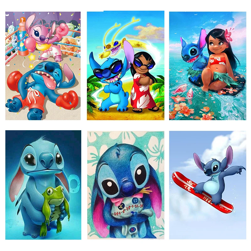 

Алмазная вышивка 5D «сделай сам», Аниме Картина из страз, мультфильмы Диснея, мозаика из страз, украшение для фотокомнаты, детские подарки