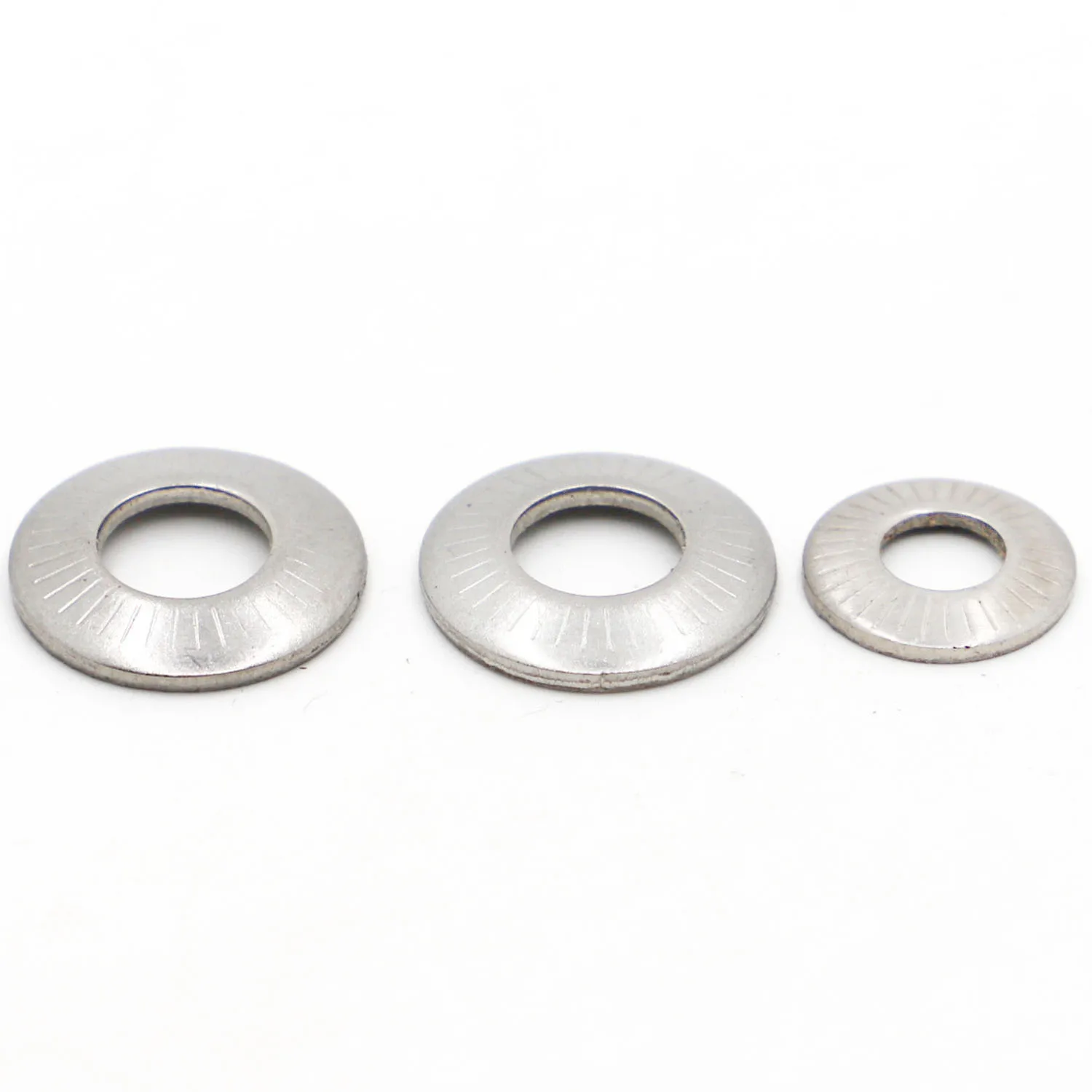 Рифленая эластичная прокладка диска из нержавеющей стали с зазубринами m2 5 M14 M16 |