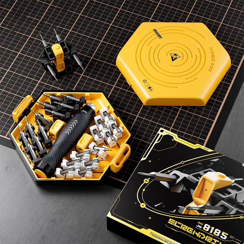 

JM-8185 Multifunctional Screwdriver Tool Set Wholesale 69 in 1 Tool Set Trend Can be Assembled Building Block Toy Combination