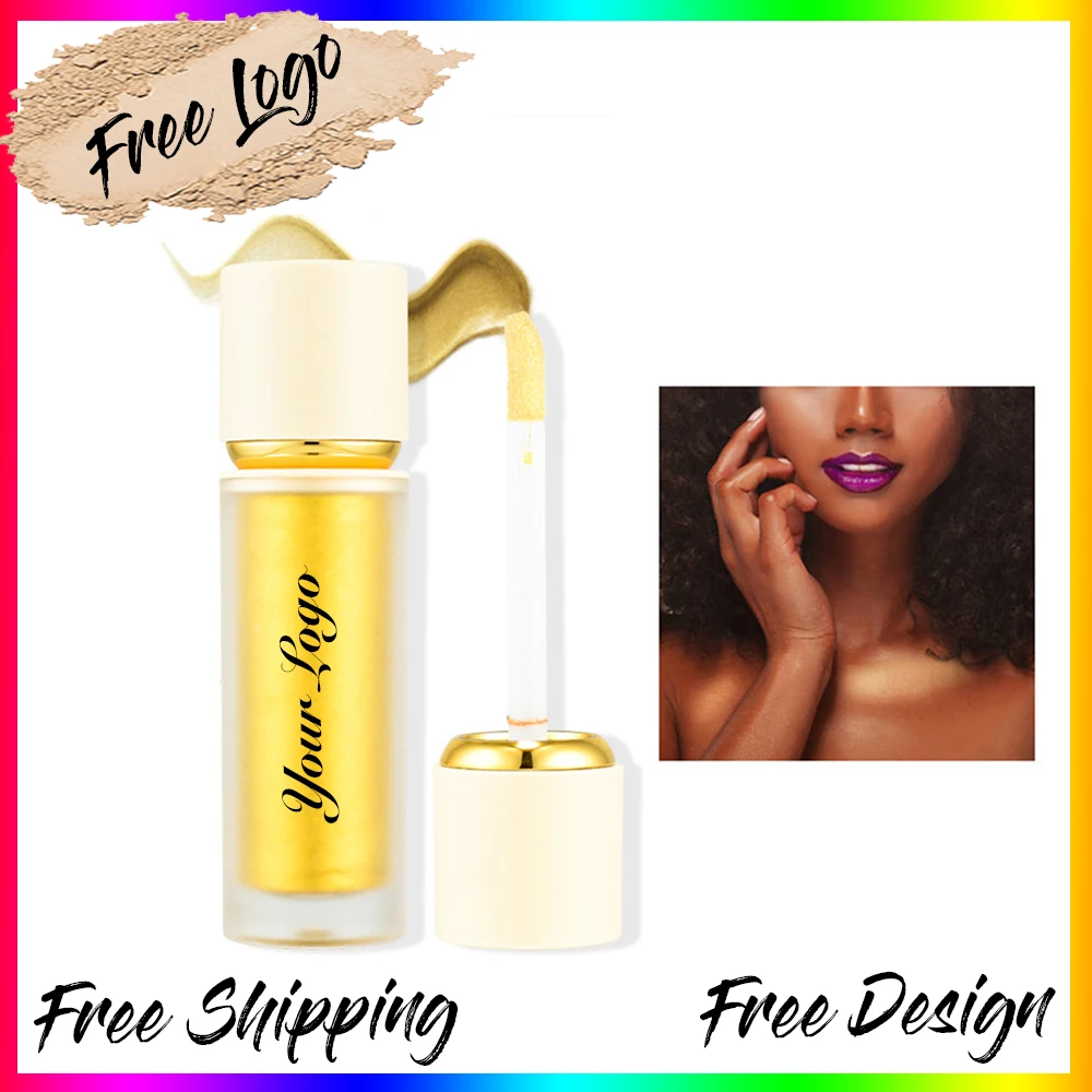 

Индивидуальный Логотип жидкий хайлайтер частная марка перламутровый Осветляющий трехмерный контурный бронзер оптовая продажа