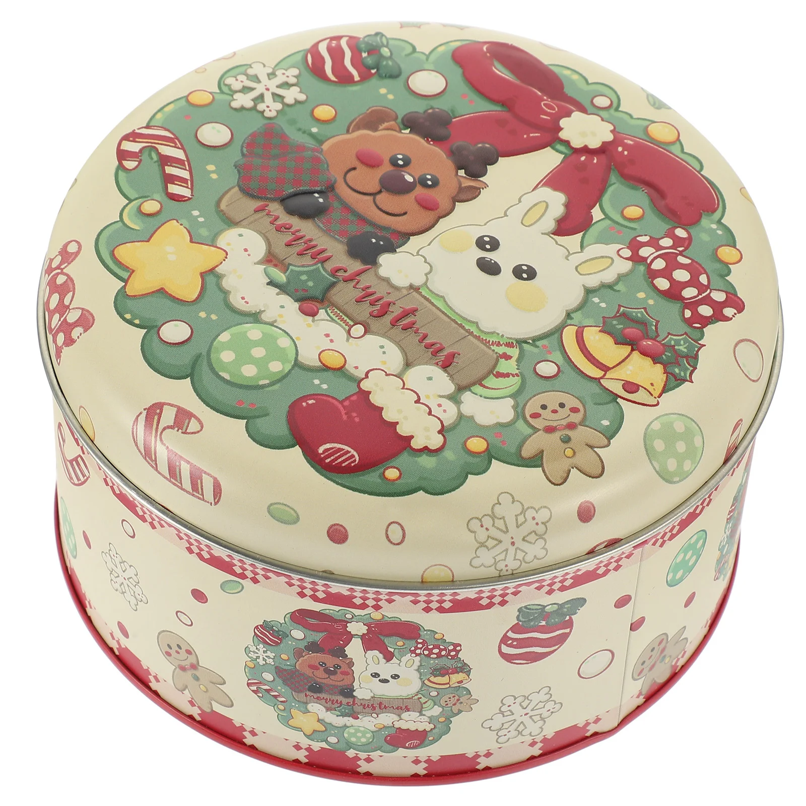 

Empty Tin Box Tinplate Cookie Tin Decorative Cookie Tin Christmas Candy Biscuits Treat Box
