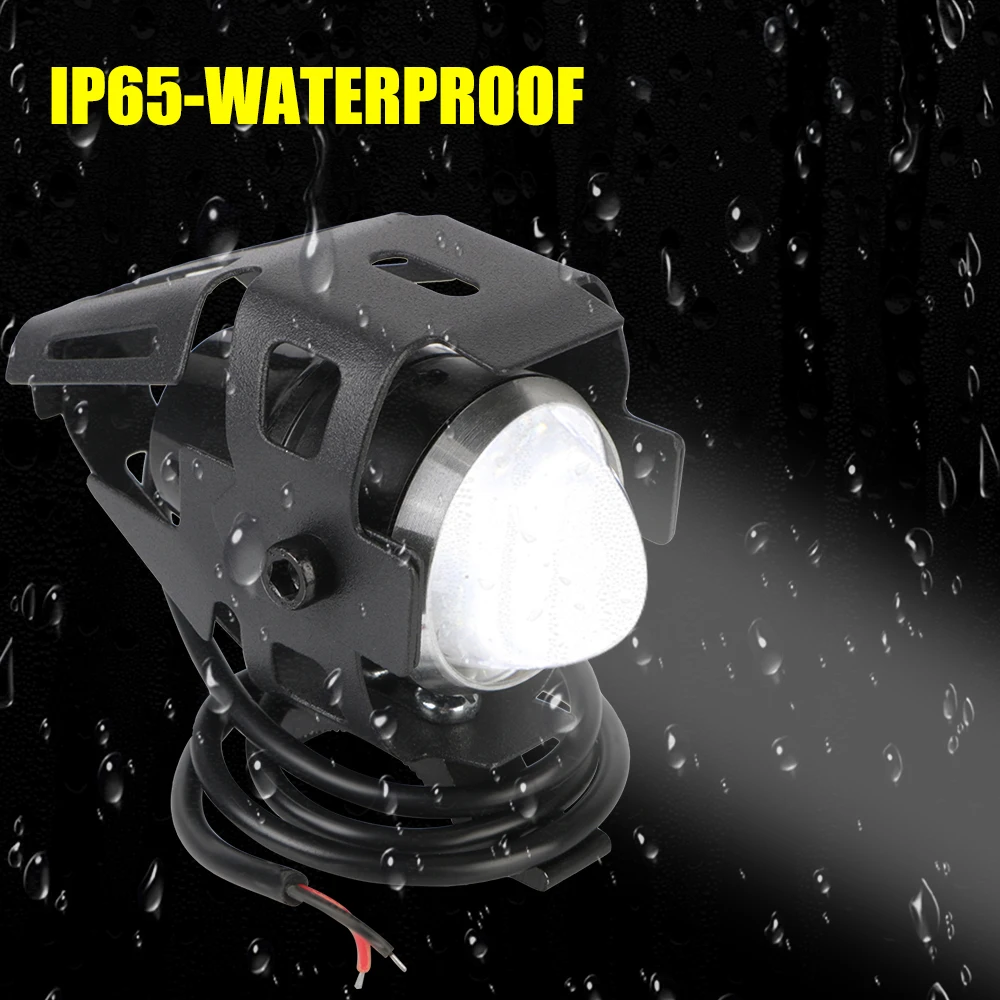 Фара для мотоцикла противотуманная дополнительная Рабочая фара 12 В мини-лампа