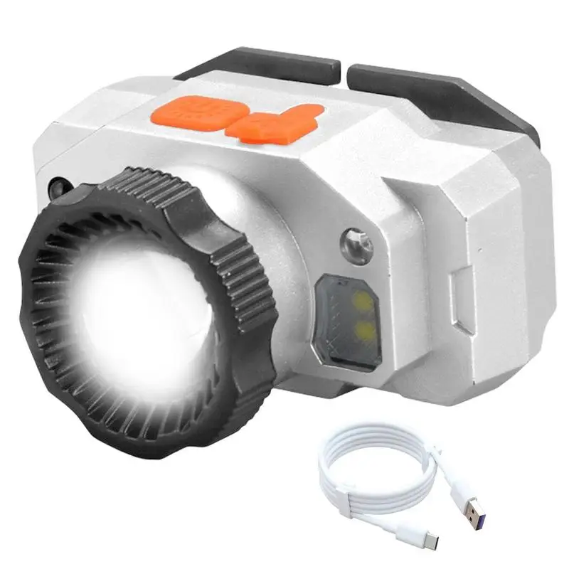 

Sensor Head Light LED Rechargeable Headlights Wide Beam Headlight Waterproof Lightweight Long Standby Head Lamp For Outdoor