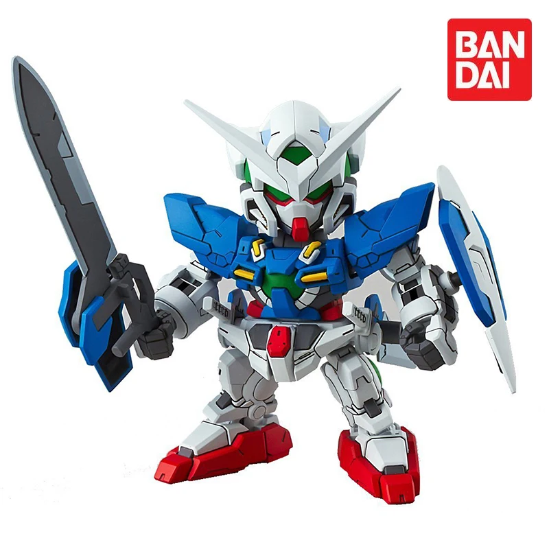 

Оригинальное аниме Bandai, модель BB Warrior Q версии 003 EXIA Can Angel до сборки, милая Коллекция фотографий подарков