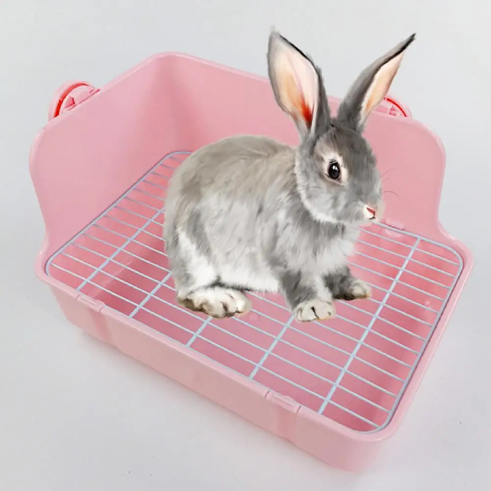 

Small Animals Litter Box Practical Corner Small Animals Litter Bedding Box Pet Accessory Small Pet Potty Trainer