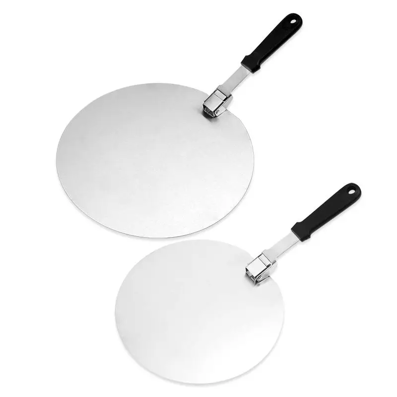 Лопатка для пиццы из нержавеющей стали складной антипригарный органайзер