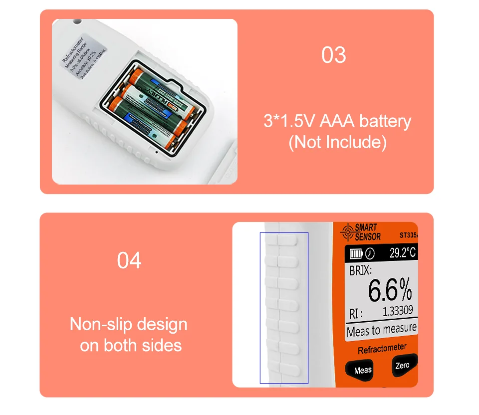 Рефрактометр для вина спирта пива 0-35% измерительный прибор рефрактометр сахара