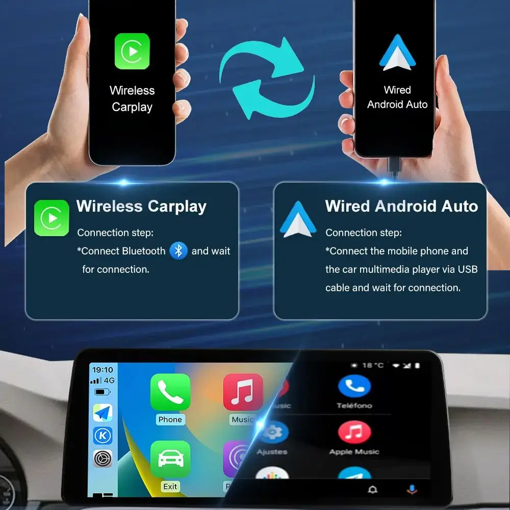 10 25-дюймовый для BMW 3/4 серии F30 F31 F32 F33 F34 F36 2013-2018 NBT EVO Система Android Автомобильный