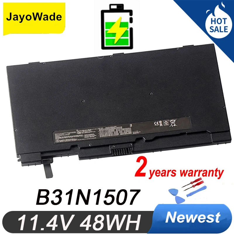 

11,4 V 48WH B31N1507 Аккумулятор для ноутбука ASUS B8430UA U403UA P5430UA BU403UA PU403UA PU403UA-1A Series B31N1507