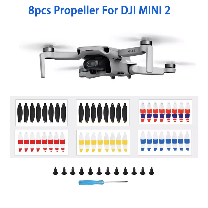 

8pcs 4726 Propeller For DJI Mini 2/MINI SE Drone Light Props Blade Replacement Wing Spare Parts For Mavic Mini 2 Accessories