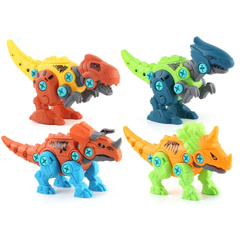 

Children DIY Disassembly And Assembly Intellectual Toys Dinosaur Model Screw Nut Combination Educational Toy Children Kids Gift