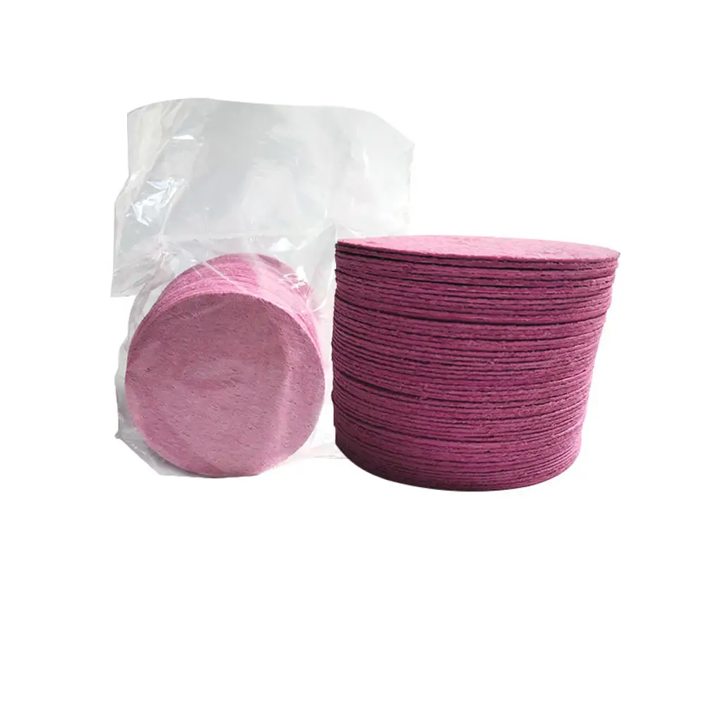 

10pcs Pink Soft Facial Cleaning Sponge Pad Facial Washing Cleaning Compressed Cleanser Sponge Puff Spa Face Care Tools
