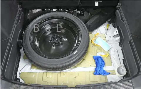 Автомобильный коврик для груза, коврик для багажника, запасная накладка на колесо, амортизирующая Накладка для Geely Atlas Pro 2020 2021 Azkarra 2022, автомобильные аксессуары