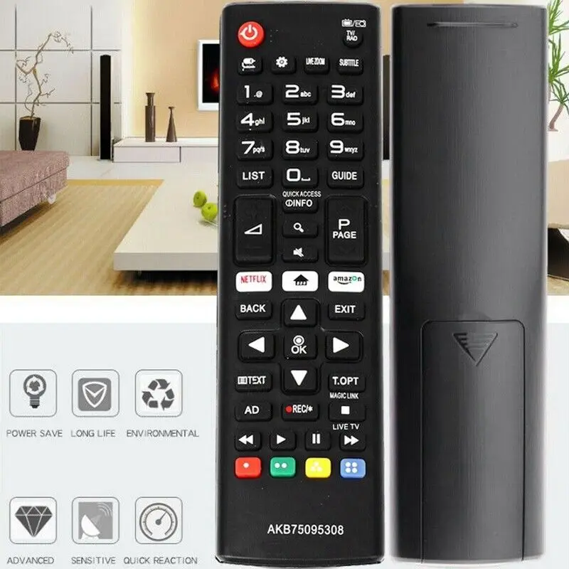 

AKB75095308 Smart TV Universal Remote Control English Replacement for LG 3D Smart TV 43UJ6309 49UJ6309 60UJ6309 65UJ6309