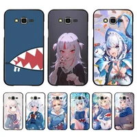 yndfcnb gawr gura phone case for samsung a51 a30s a52 a71 a12 for huawei honor 10i for oppo vivo y11 cover