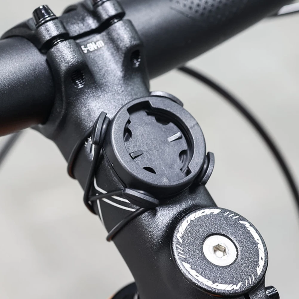 

Bike Computer Holder Stopwatch Base Black Bracket Cycling Kit MTB Bicycle Nylon Silicone For Bryton R320/R420/750