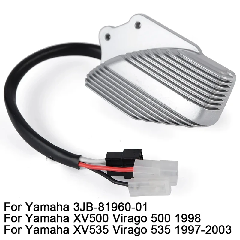 

3JB-81960-01 Motorcycle Voltage Regulator Rectifier Replacement For Yamaha XV500 1998 XV535 Virago XV 535 1997-2003
