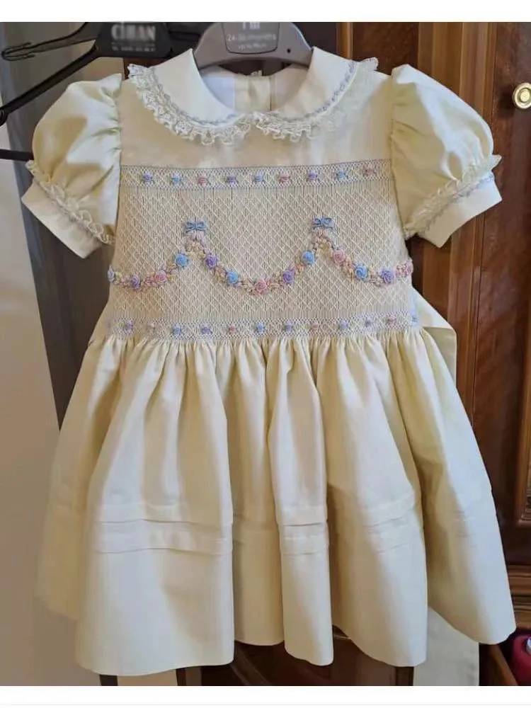 Женское летнее платье с цветочным принтом цвета хаки