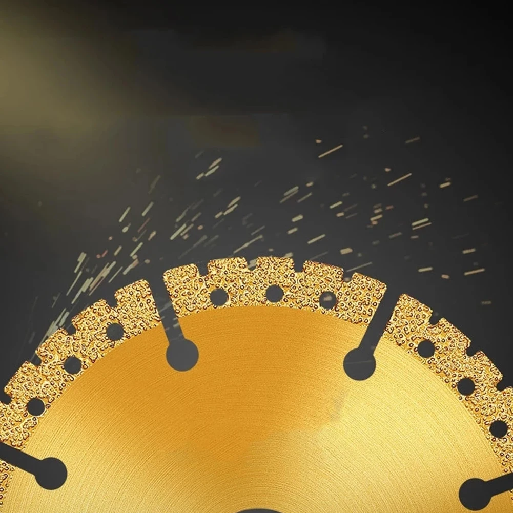 Алмазный пильный диск с вакуумной пайкой для стали металла камня чугуна меди