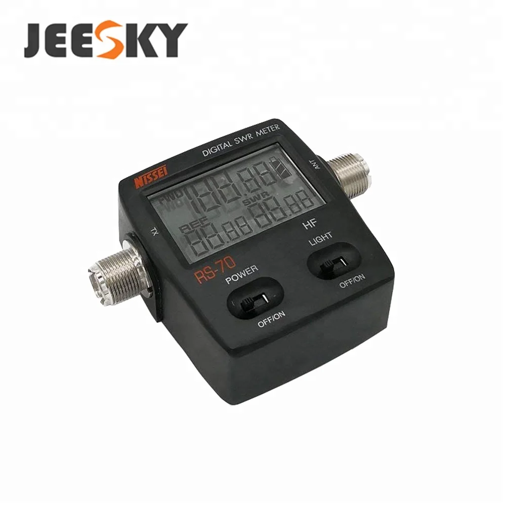 

Hot Sell Power Meter Digital SWR/Watt Meter : RS-70 Frequency Meter/power Meter