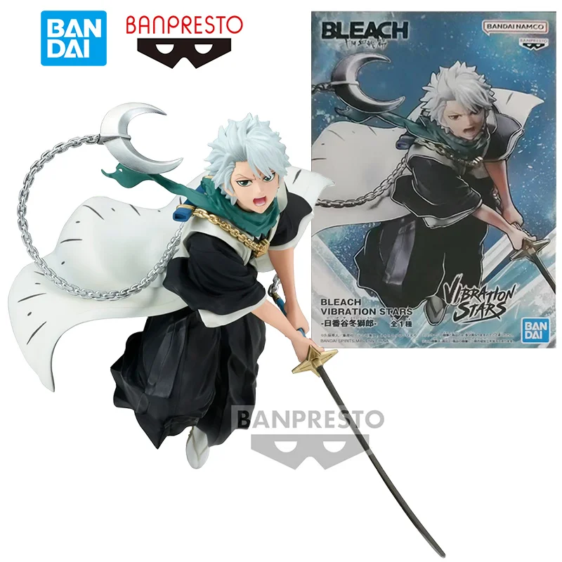 Bandai Banpresto Bleach Vibration Stars Toushiro Hitsugaya 14 см аниме оригинальная фигурка модель игрушка