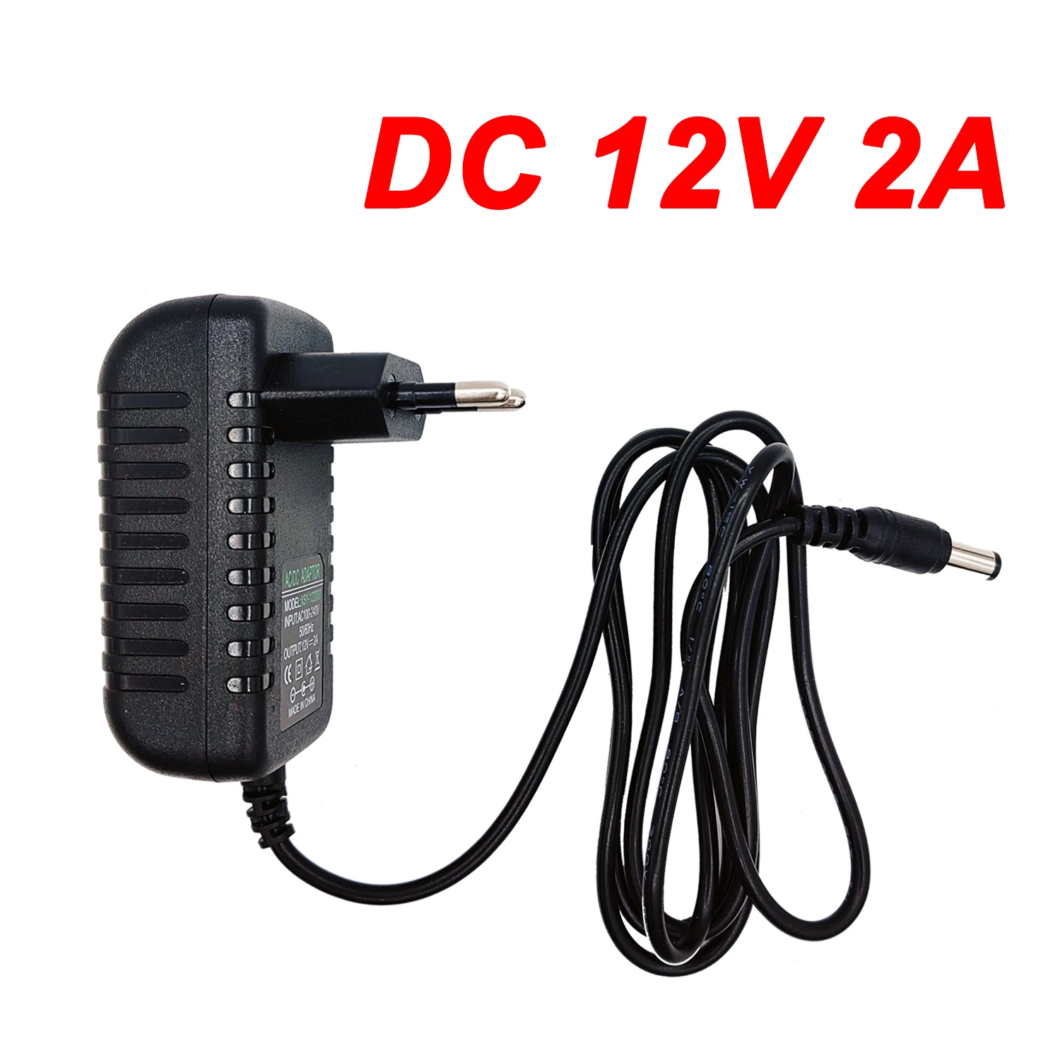 

Универсальный Адаптер Питания 100-240В На 12В С Европейской Вилкой Для Камер, Видеорегистраторов, Светодиодов, Роботов